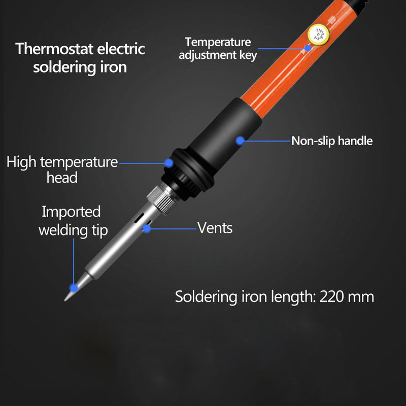 71Pcs Electric Solder Iron Wood Burning Pen Stencil Craft Pyrography Tool