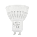 Dimmable GU10 4W Mi Light 2.4G Wireless RGBCCT LED Spotlight Lamp Bulb AC86-265V