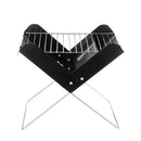 Portable Charcoal BBQ Grill Outdoor Camping Picnic Barbecue Cooking Folding Tool