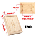 Wooden Coin Storage Box Collector NGC PCGS ICG Coin Slab Display Case Cabinet Holder