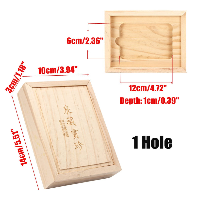 Wooden Coin Storage Box Collector NGC PCGS ICG Coin Slab Display Case Cabinet Holder