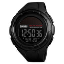 SKMEI 1405 Solar Power Digital Watch Stopwatch Luminous Display Alarm Calendar Outdoor Sport Watch
