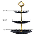 Dessert Stand Cake Fruit Cupcake Plate Holder Round Rack Cup Wedding Party Decor