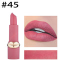 MISS ROSE 12 Color Matte Velvet Lip Stick Long-Lasting Lip Makeup