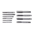 Drillpro M3-M12 Adjustable Tap Spanner with 10pcs Mini Screw Hand Tap Set