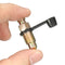 M10 x 1.0mm Motorcycle Brake Braking Caliper Bleed Screw Nipple with Dust Cap