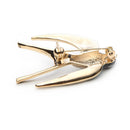 Elegant Swallow Bird Brooch Pins Colorful Enamel Rhinestone Ethnic Brooches Costume Jewelry