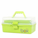 Three-layer Plastic Portable Art Tool Box Large Painting Box