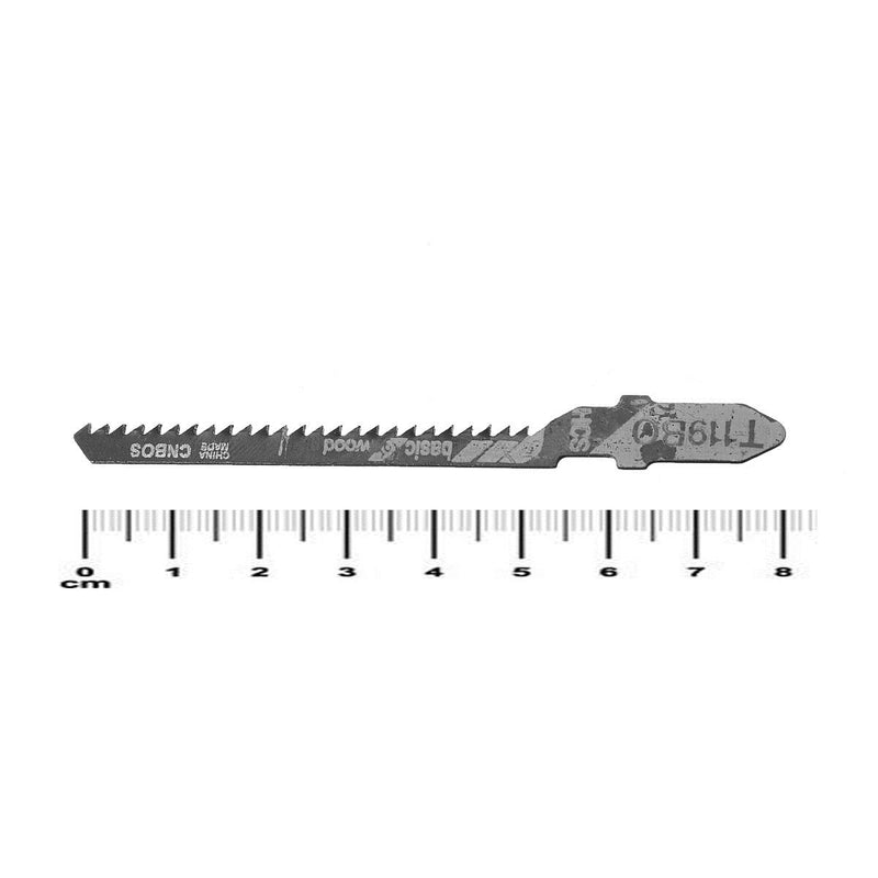 25pcs Jigsaw Blades T119BO Curved Cut For Bosch Hitachi Makita Festool