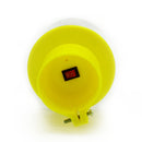 Solar Powered Traffic Warning Light LED Safety Signal Beacon Emergency Alarm Lamp