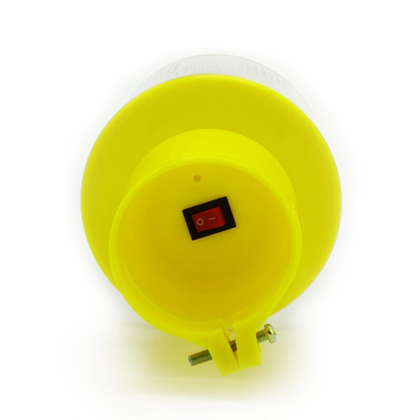 Solar Powered Traffic Warning Light LED Safety Signal Beacon Emergency Alarm Lamp