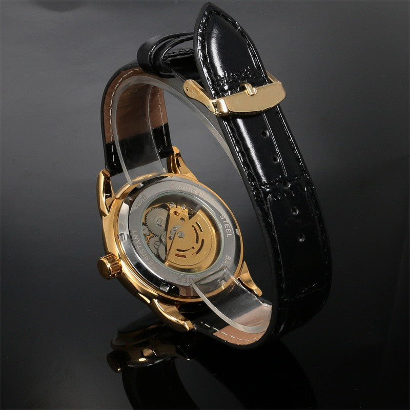 Casual Style Automatic Mechanical Watch Full Steel Luxury Men Wrist Watches