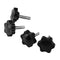 4Pcs Adjustable M5 Knob Star Grip Knobs Compatible with V-Slot C-Beam for 3D Printer