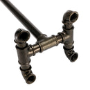 Paper Towel Holder Free Standing Vintage Toilet Roll Hold Industrial Pipe Fitting