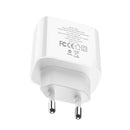 HOCO C57A EU Plug PD+QC3.0 Charger With Type C Cable for Tablet Smartphone