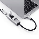 ROCK 4 in 1 Type-c to 4 USB 3.0 High Speed with OTG Function Adapter Hub for Mobile Phone Tablet PC
