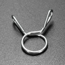 50pcs 10mm Fuel Line Hose Tubing Spring Clips Clamps For Motorcycle ATV Scooter