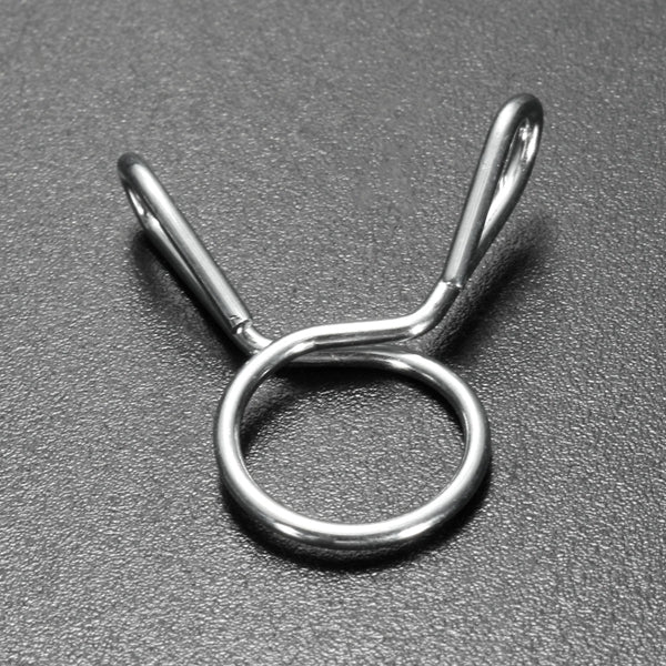 50pcs 10mm Fuel Line Hose Tubing Spring Clips Clamps For Motorcycle ATV Scooter