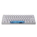 Five-sided Dyesub PBT OEM Profile Penguin Space Bar 6.25u Novelty Keycap for GK61 Black Case and Cherry MX Switch Keyboard