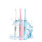 Ultrasonic Whitening Electric Toothbrush 8 Soft Brush Heads 6 Speed Waterproof Tooth Oral Care Brush Battery Electric Tooth Clean