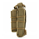 ZANLURE Twice Magazine Pouch Molle Holder Accessory Bag Tactical Bag For Camping Hunting