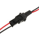 2PCS CCFL Angel Eyes Halo Ring Lights Inverters 12V Anti Interference