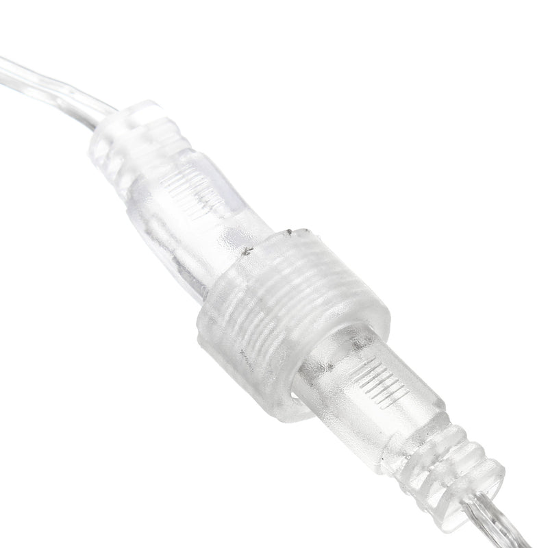 Solar Powered Waterproof Two Installations 300 LEDs Fairy Curtain String Light For Christmas