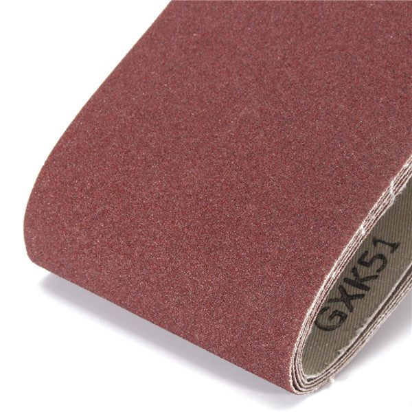 5pcs 120 Grit 100x915mm Sanding Belts Aluminum Oxide Abrasive Sanding Belts