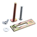 Machifit 5pcs 80/100mm M10 Press Plate Clamp CNC Engraving Machine Tabletop Steel Press Plate Fixture Accessories Set