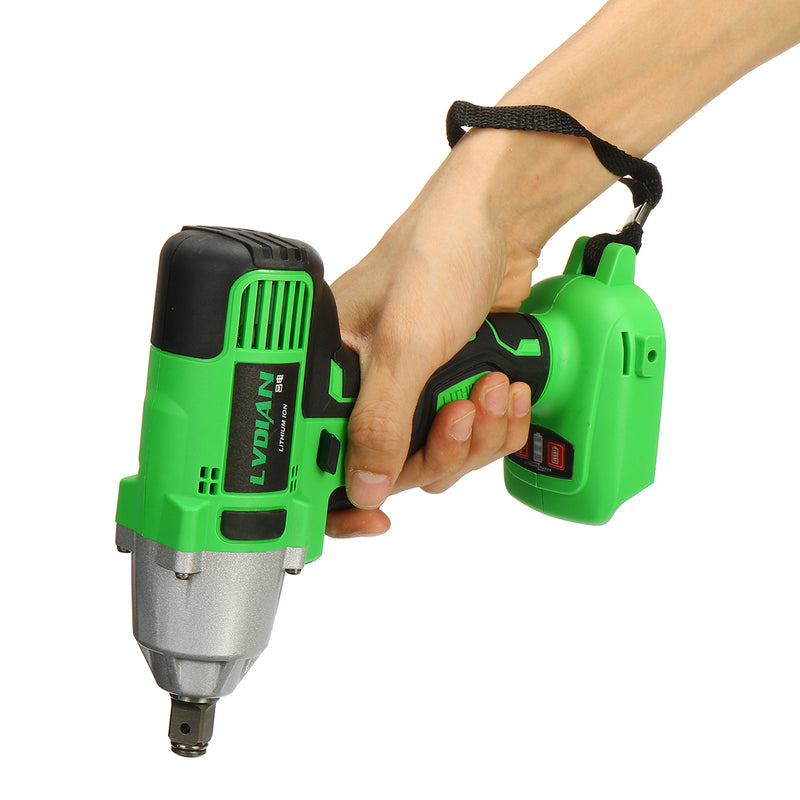 630NM Cordless Impact Brushless Wrench Replacement For Makita 1/2in Electric Wrench High Power