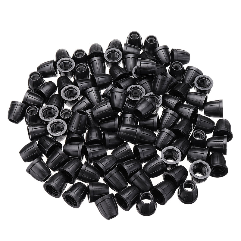 50Pcs Micro Spray Pipe Joint Two Way Plug Head Drip Irrigation Atomization Nozzle Garden Tools Hose 8/11 Hose Connectors