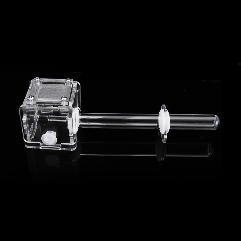 Mini Glass Tube Nest Housing Ant Farm Formicarium With Feeding For Ant Colony