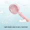 DC 5V Portable Rechargeable Fan Air Cooler Cooling Mini Handheld USB with Phone Base