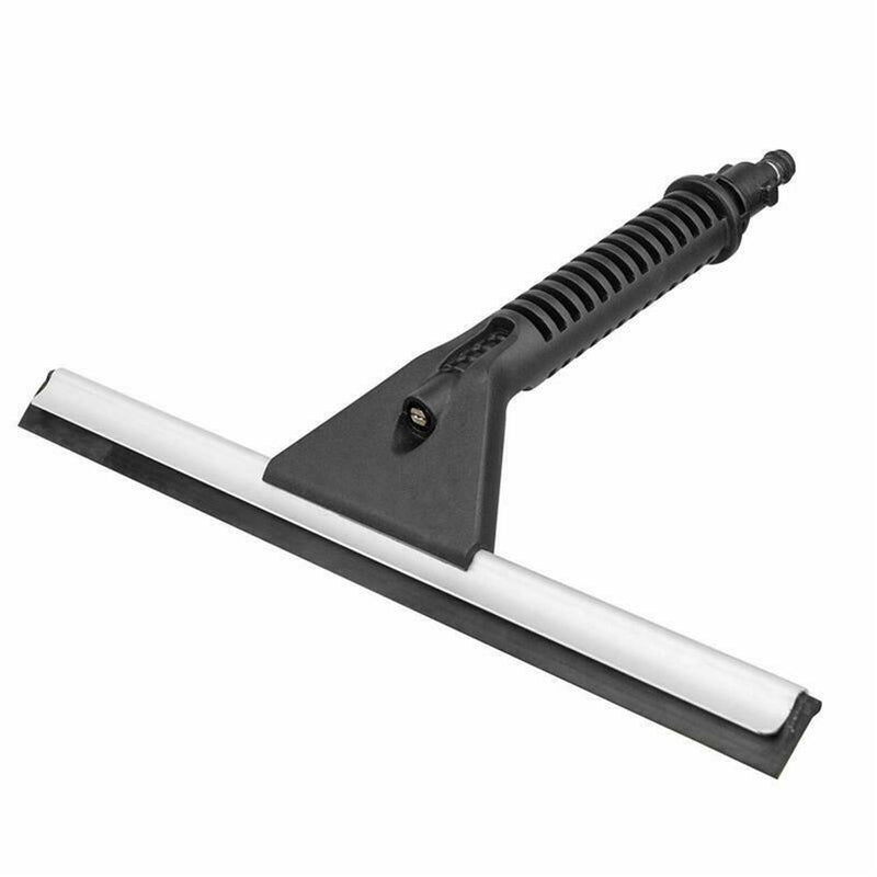 Black Window Squeegee With Water Sprayer Accessory For WORX WA4050 Car Washer