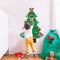 DIY Felt Christmas Tree with Glitter Ornaments Freely Paste Wall Hanging Christmas Trees Christmas Decorations Felt New Year Gift DIY Christmas Tree Kit