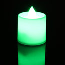 7 Color LED Monochrome Flash Candle Light Flicker Electronic Flameless