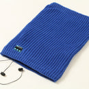 Wireless bluetooth Headphone Scarf  Winter Outdooors Music Wireless Warm Scarf Neckerchief With Mic