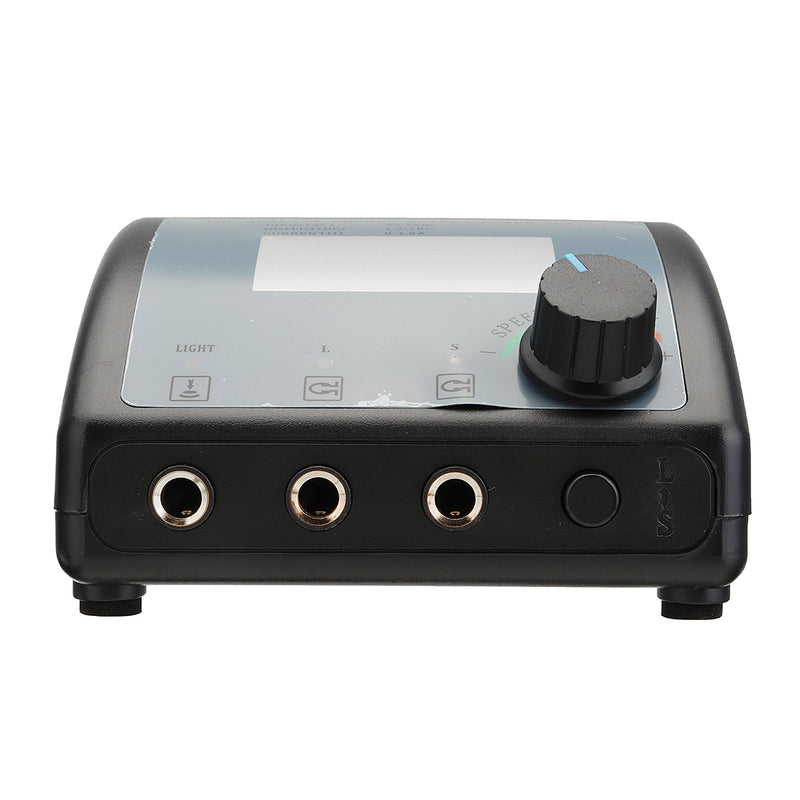 LCD Digital Tattoo Machine Power Supply Dual Use Precision Stable Performance Built-in Circuit Protection