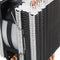 DIY Removable CPU Cooler RGB Cooling Fan For Intel 775 1150 1151 1155 1156 1366 AMD AM4