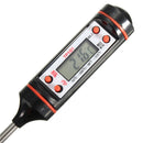 Mrosaa Digital Probe Meat Thermometer Kitchen Cooking BBQ Food Thermometer Cooking Stainless Steel Water Milk Thermometer Tools