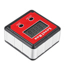 Drillpro 2-key Mini Precision Digital Inclinometer Level Box Protractor Angle Finder Gauge Meter with Magnet Base