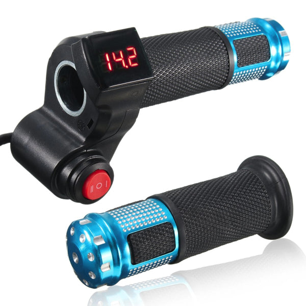 DC 12V-84V LED Digital Speed Control Handlebar For Electric Motorcycle Scooter