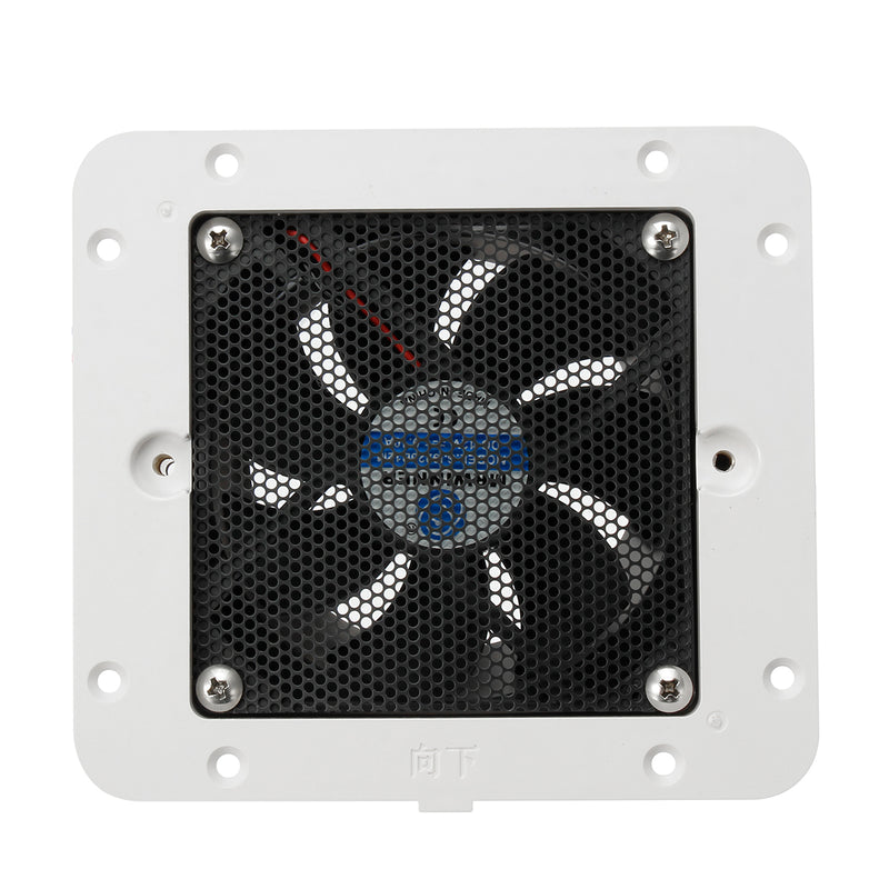 Side Air Ventilation 12V Fridge Vent Fan RV Trailer Caravan Motorhome Accessory