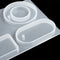 3PCS DIY Pendant Epoxy Mold Set Jewelry Pendant Mould Craft