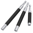 Drillpro 80mm 120mm 140mm Telescopic Screwdriver Extension Rod Connecting Adapter Hexagonal Screw Handle Joint Sleeve Extension Connected Shank Rod Drill Bit