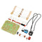 EQKIT FM Transmitter Kit RF-02 Wireless Microphone Parts MP3 Repeater Micro Transmitter With Antenna
