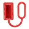 4Pcs 50A DC 12-24V Dust Cap Cover for Anderson Plug Cover Style Connectors Dust Cover Caps Red