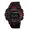 HONHX 71-66F Men Camouflage Fashion Sport Style Luminous Display Digital Watch