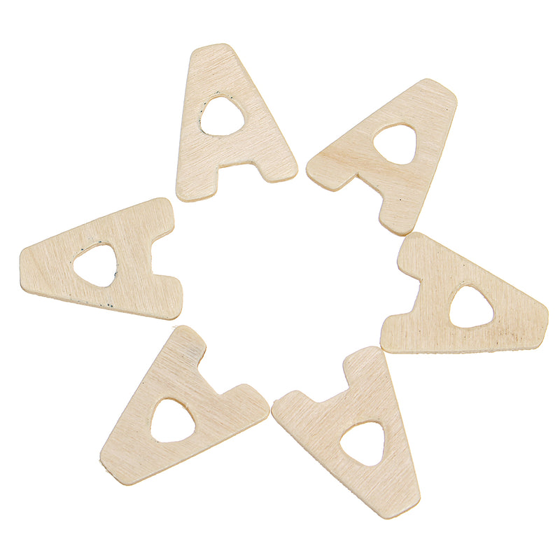 156X Wooden Scrabble Tiles Letters Puzzle Blocks Crafts Wood Alphabet Kids Early Education Toys Gift