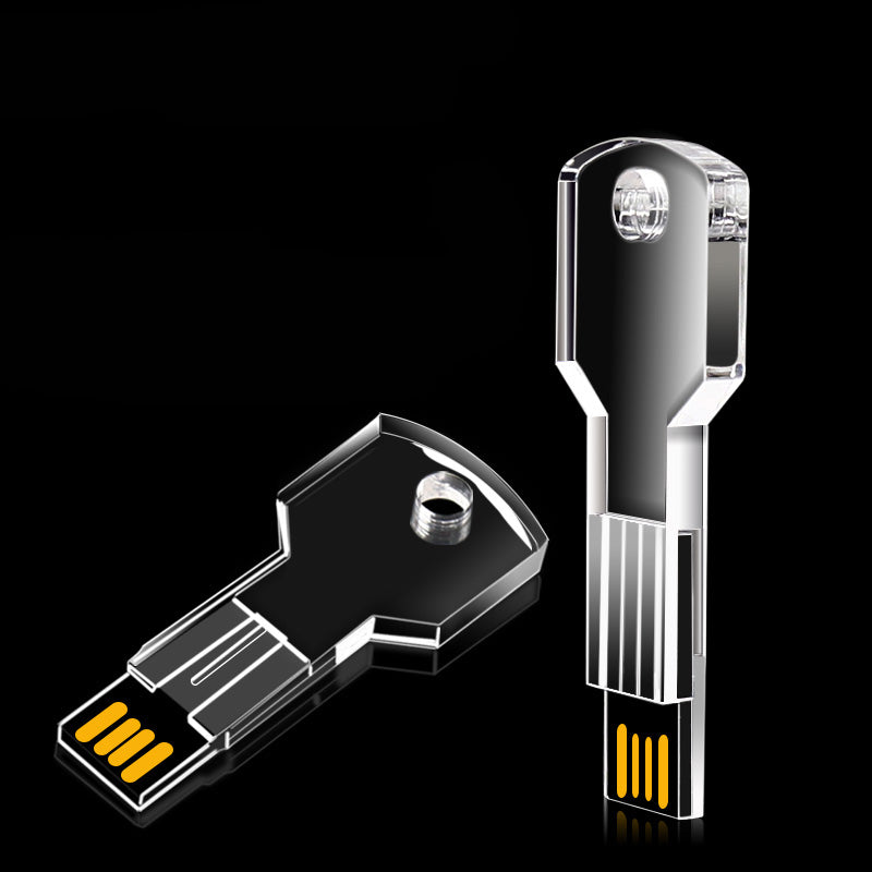 Kingstick USB2.0 Flash Drive Crystal Key USB Disk 32G 64G PenDrive Portable USB Drive